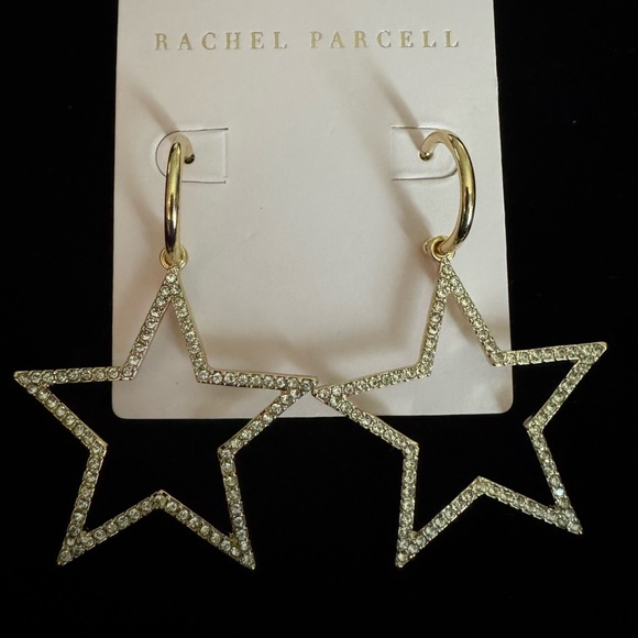 Rachel Parcell Gold Star Earrings - Picture 1 of 1